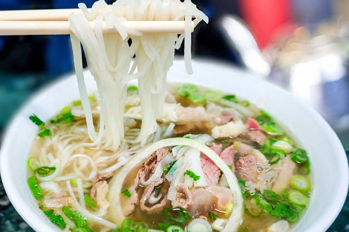 Traditional-Vietnamese-Pho-eaten in Rovaniemi, Finland