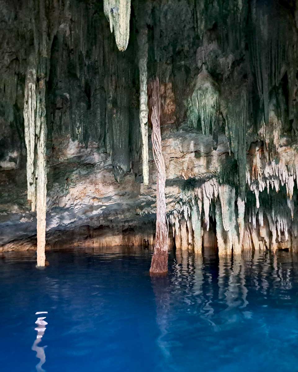 Part of the Rio Secreto seen on a tour from Cancun Mexico (2)