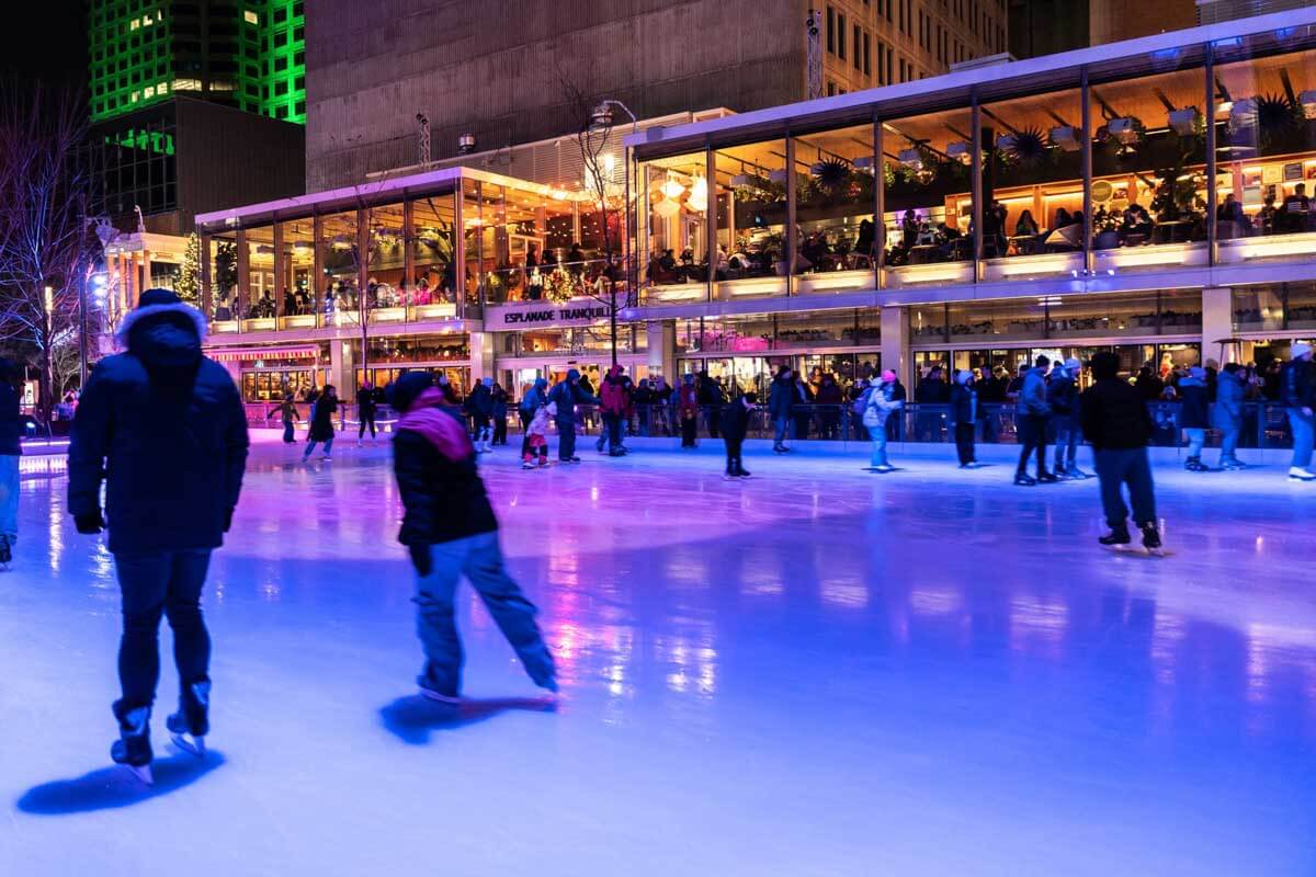 Quartier des spectacles, Montréal in Montreal Quebec