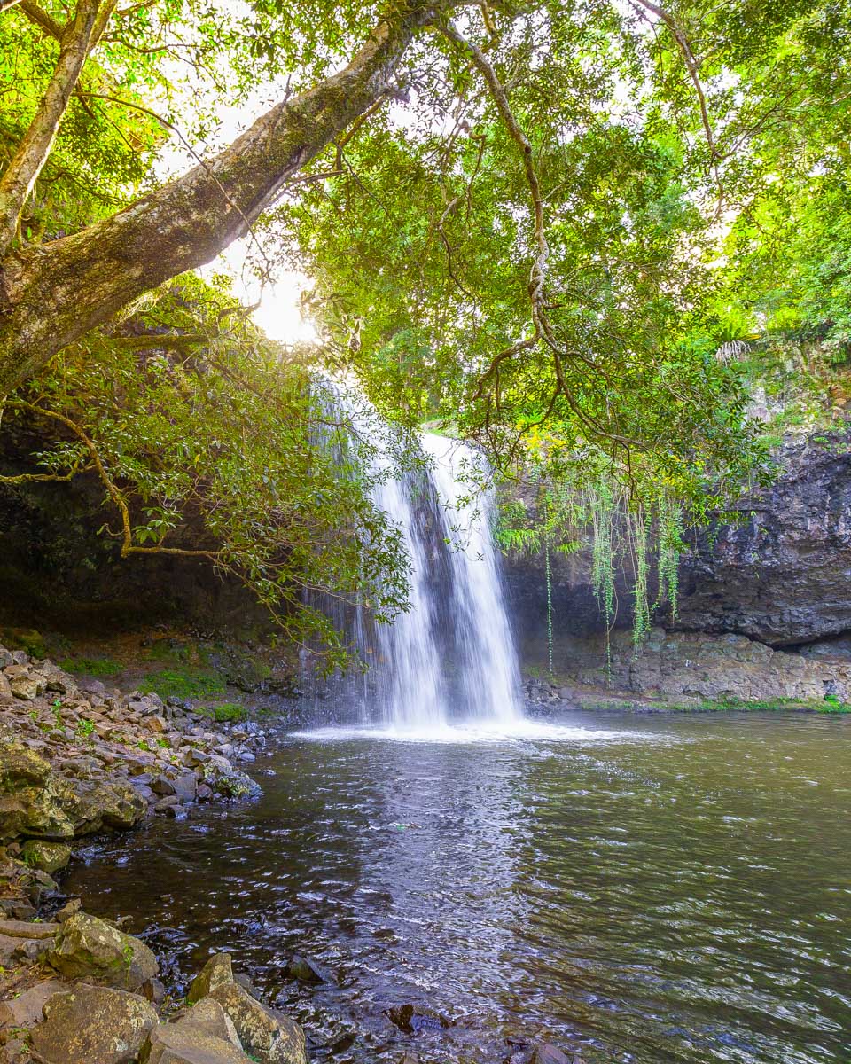 Scenic Killen Falls near Byron Bay Australia