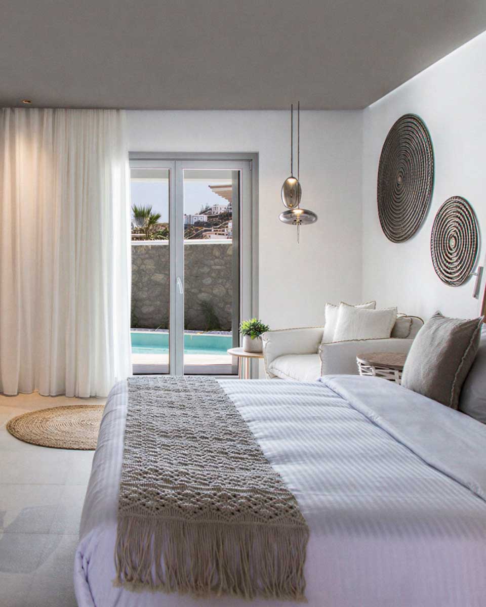 Adorno Beach Hotel and Suites on Mykonos Greece