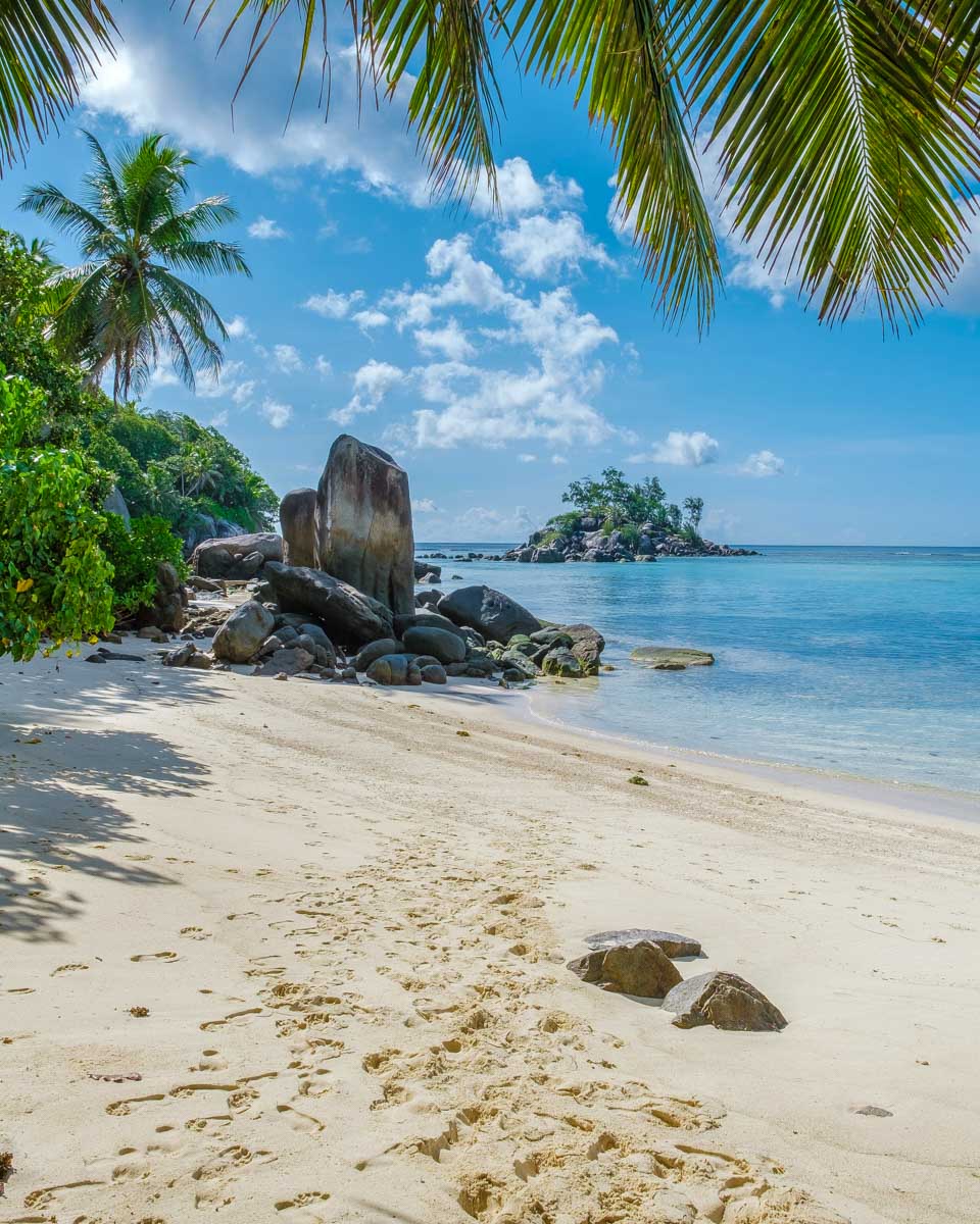 Anse Royal Beach on Mahe Island Seychelles