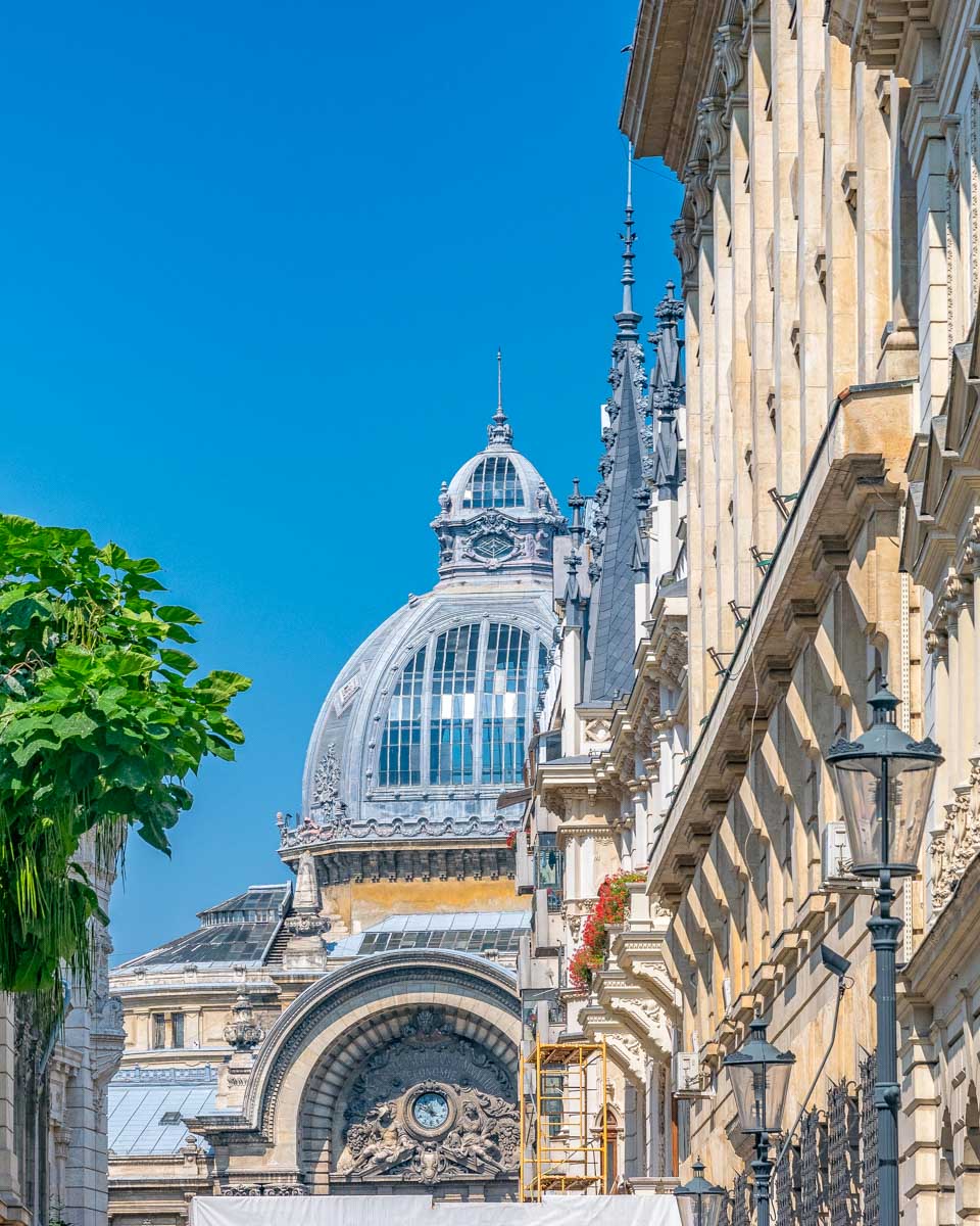 CEC Palace in Bucharest Romania