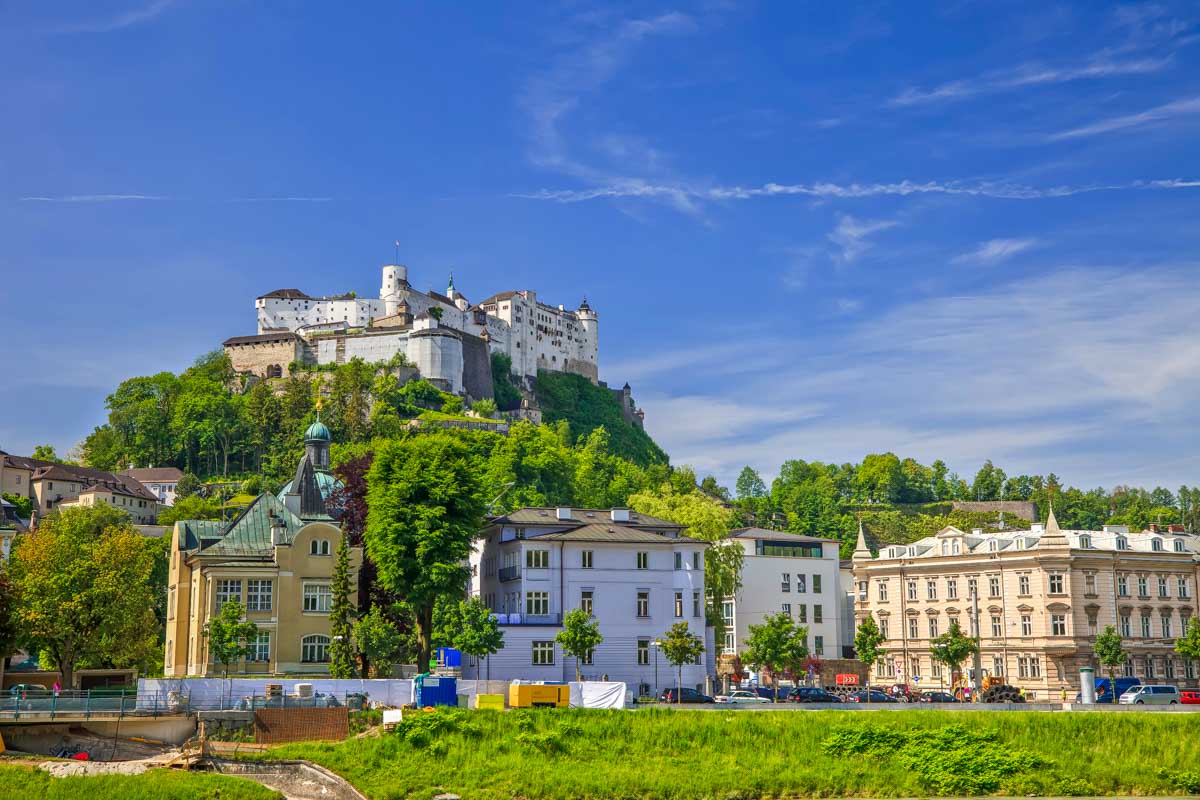 Hohensalzburg Fortress, in Nonntal, Salzburg, Austria