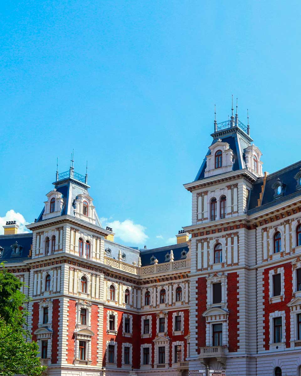Kodály körönd on Andrássy Avenue in Budapest Hungary 1