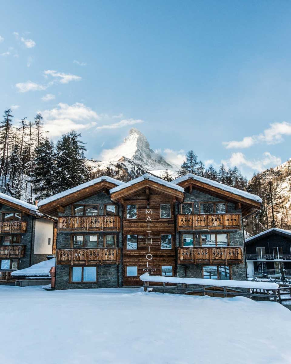 Maisons Matthiol in Zermatt Switzerland