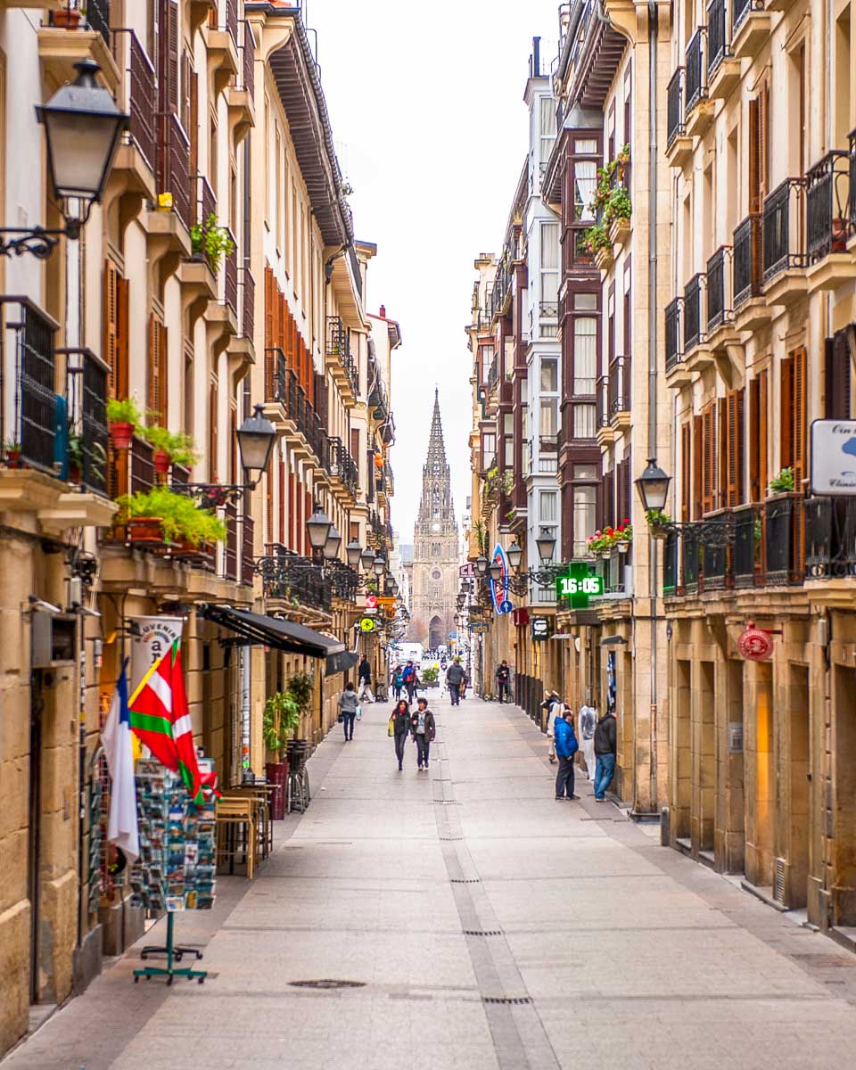 San-Sebastian-Old-Town-in Spain