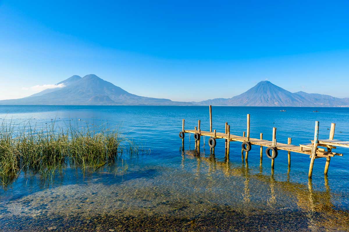 The view of Lake Atitlan from Panajachel Guatemala (2)