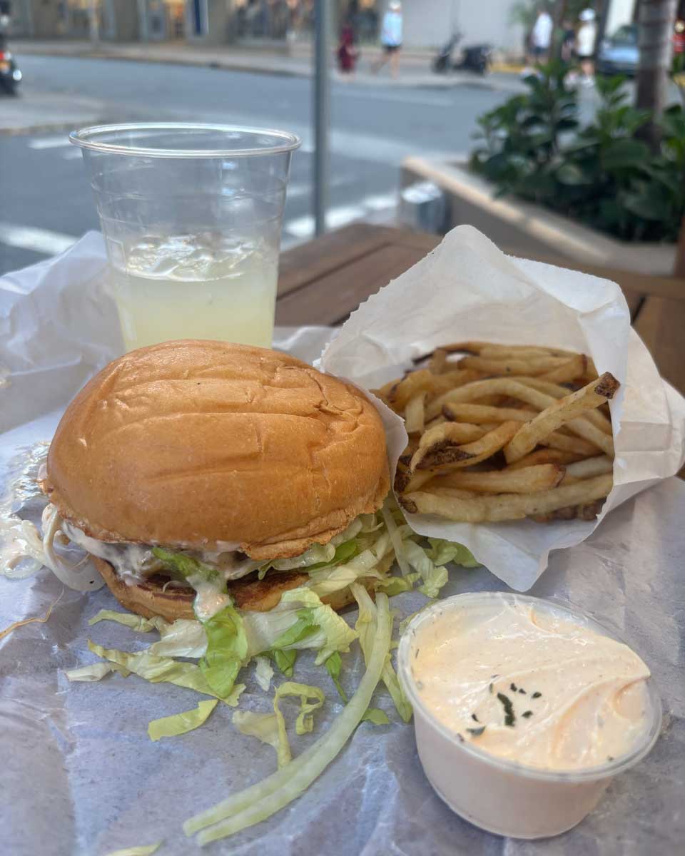 Big Island Burger in Oahu Waikiki Hawaii (2)