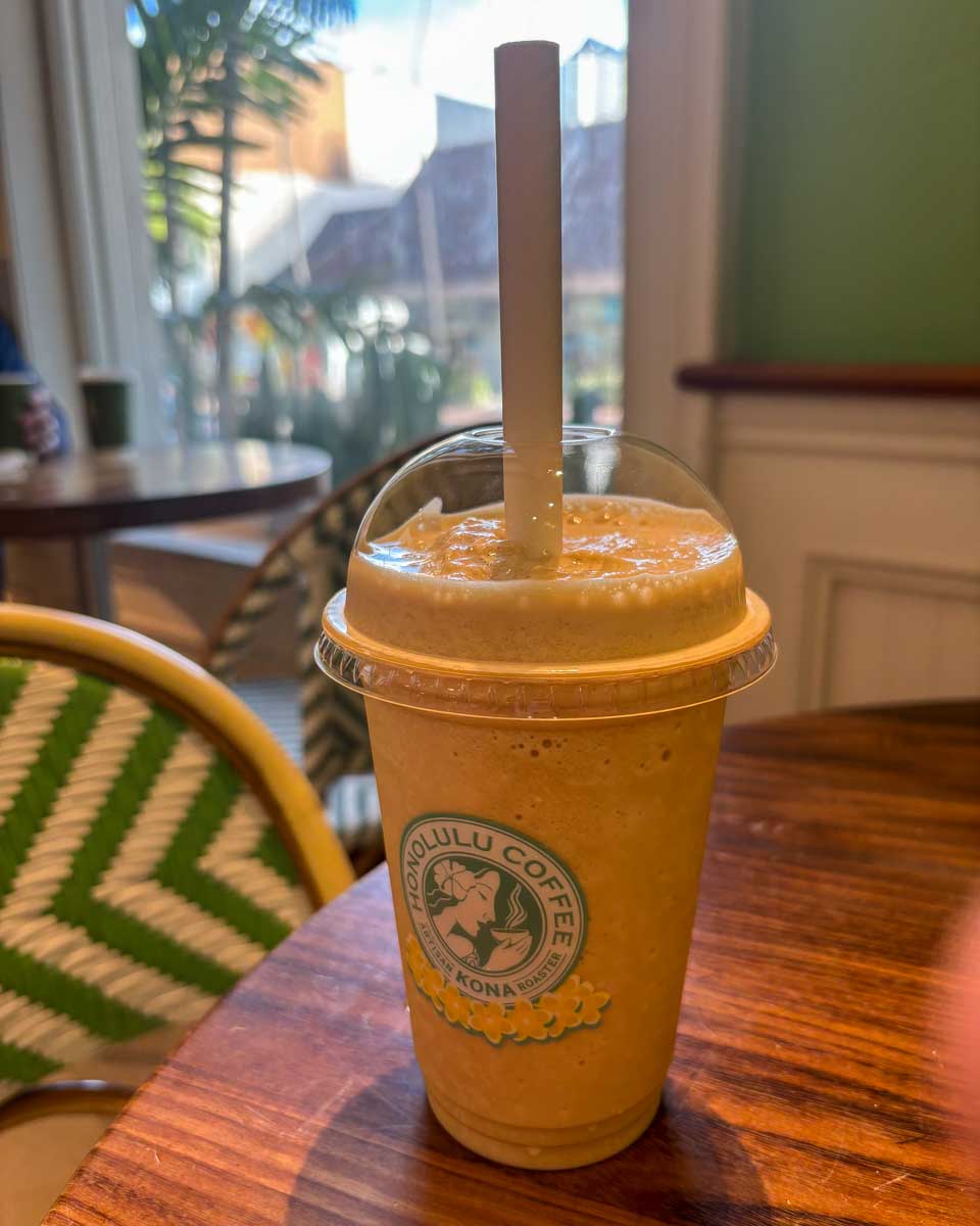 Honolulu Coffee on Waikiki Oahu Hawaii