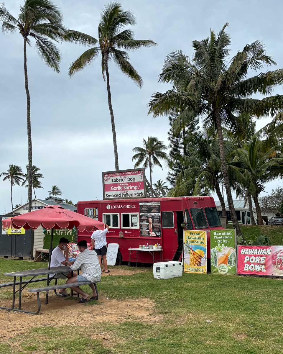 Lobster Dog in Kahuku Food Trucks on Oahu North Shore Hawaii (1)