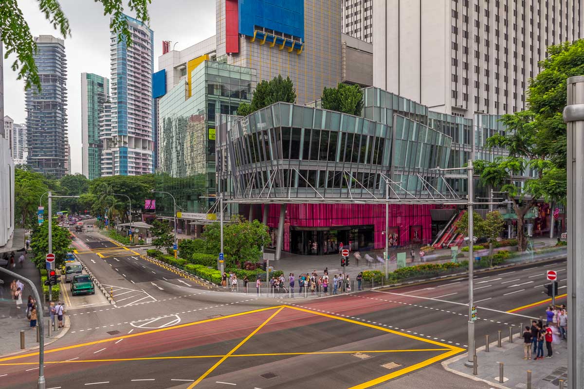 Orchard Road in Singapore