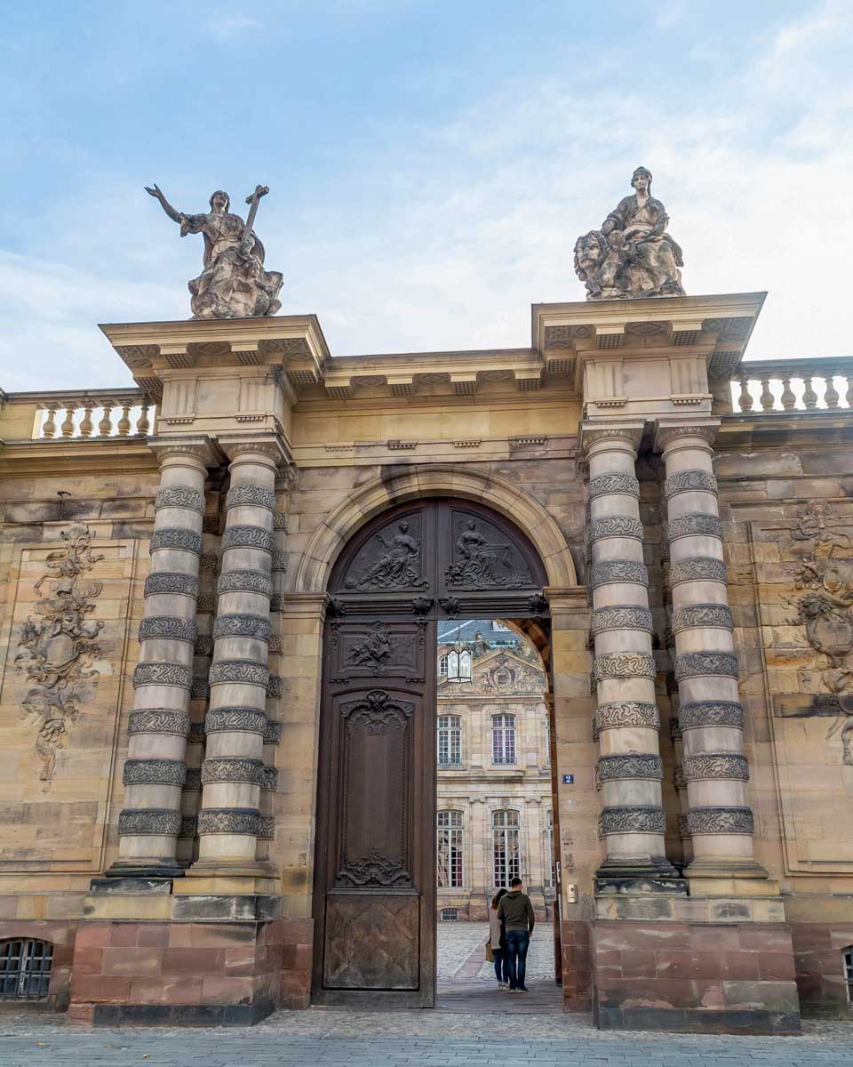 Palais Rohan in Strasbourg France (1)