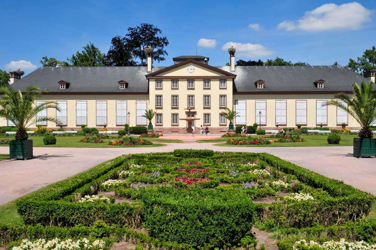 Parc de l’Orangerie in Strasbourg France