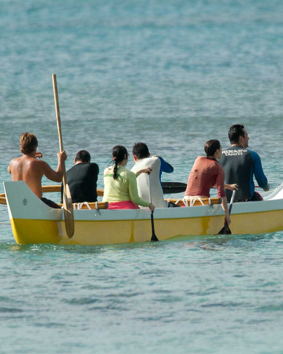 People go out in an Outrigger boat in Waikiki Honolulu Hawaii (70)