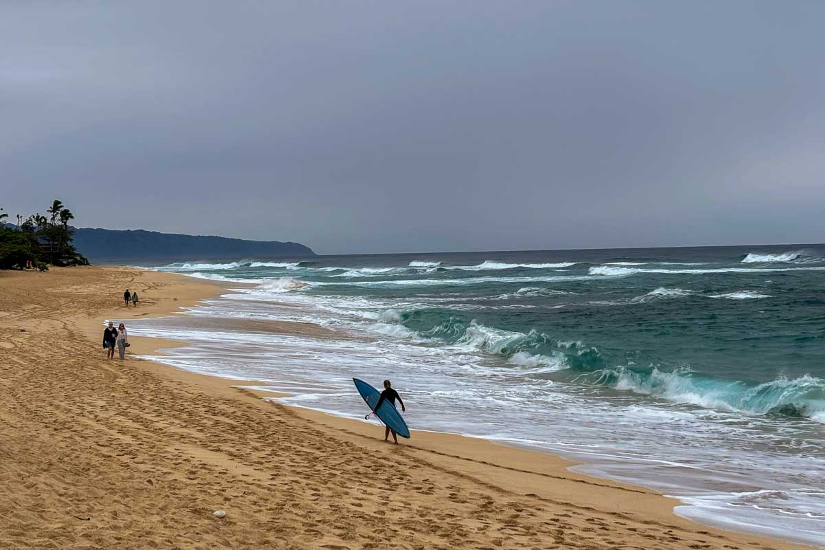Sunset Beach on the North Shore in Waikiki Honolulu Hawaii (40)