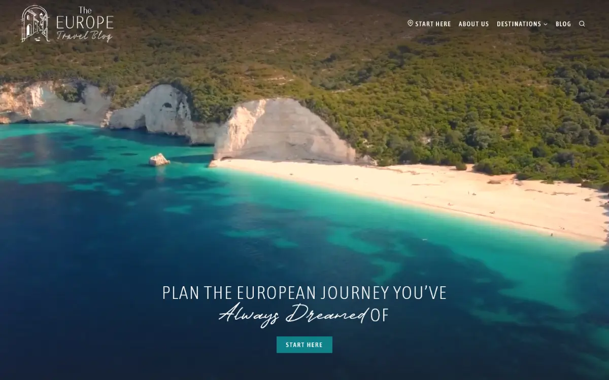 The Europe Travel Blog Website